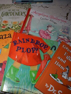 Bulk Books 7 Kids Character Hardcover Books - Preschool/Toddler/Learning/Reading